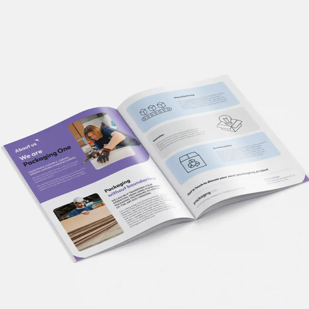 Packaging One - Messaging showcase