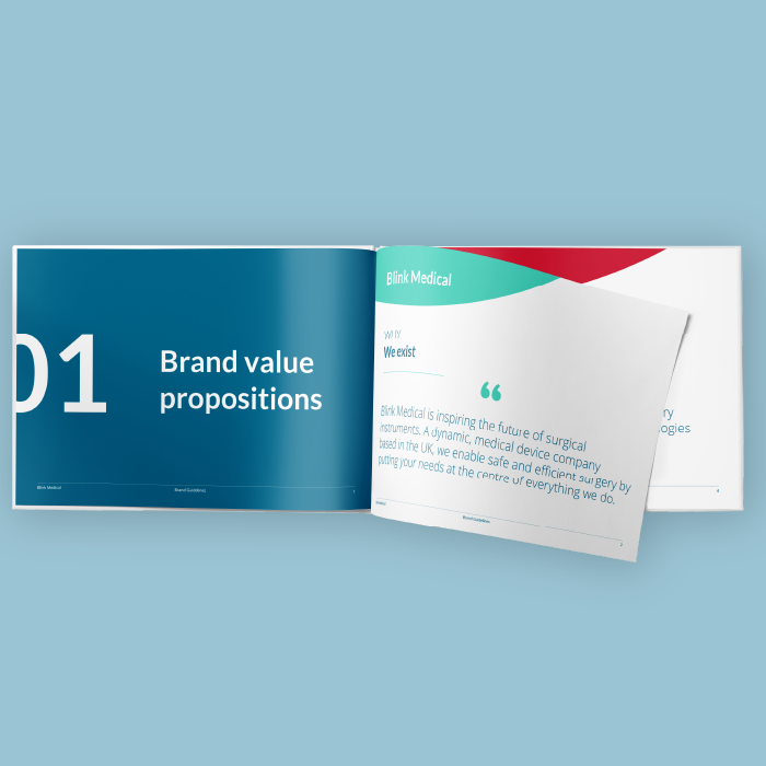 Blink Medical Brand Booklet