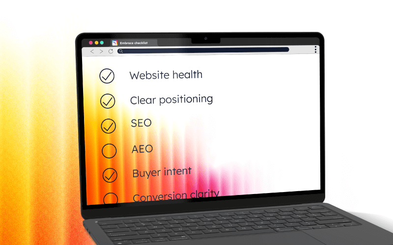 The B2B Website Checklist for 2026