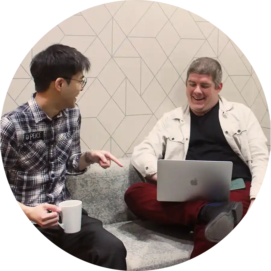 B2B website design | Team photo