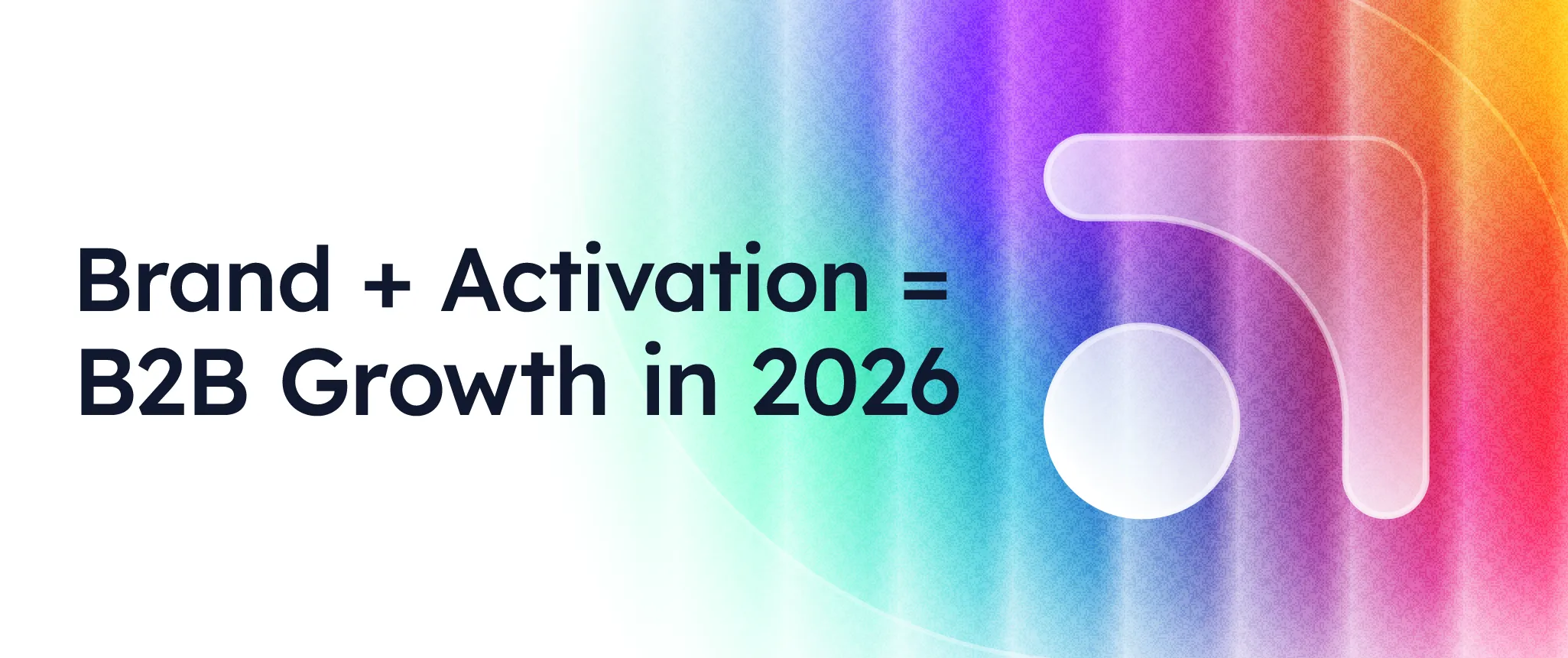 B2B demand generation webinar on brand and activation
