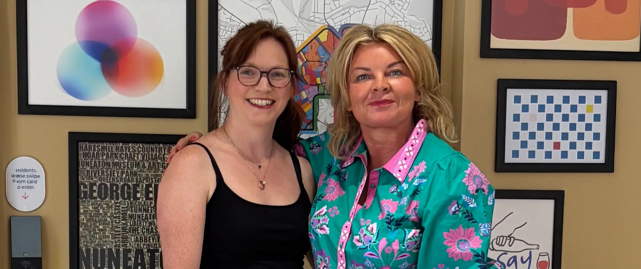 Carolyn Chamberlain and Becky Reardon